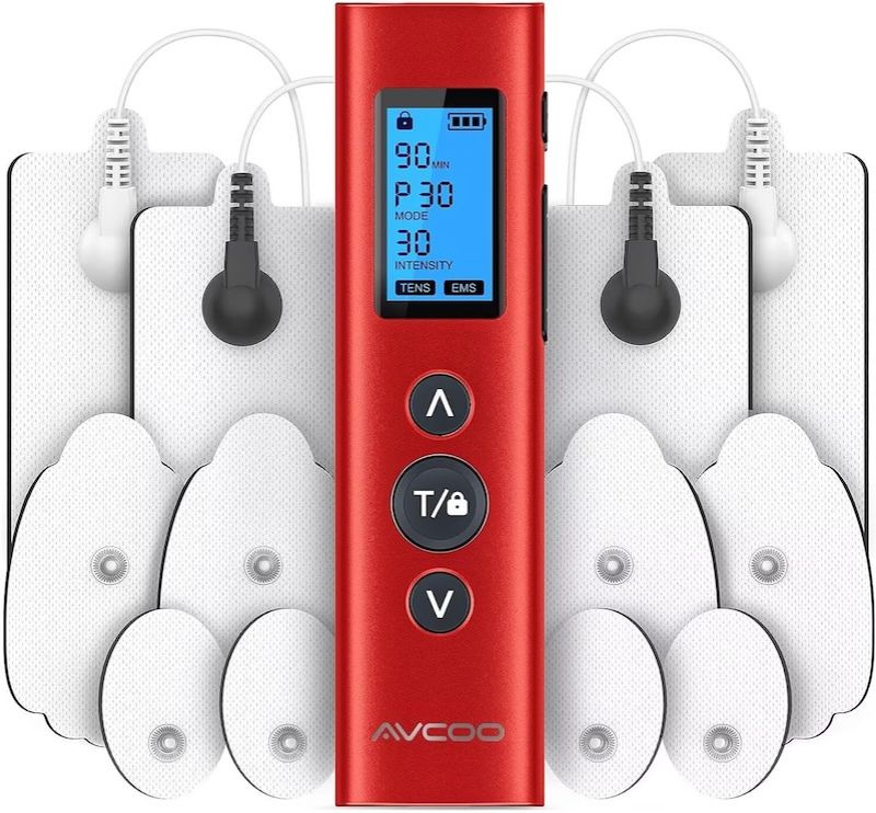 AVCOO TENS EMS Unit Compact Muscle Stimulator