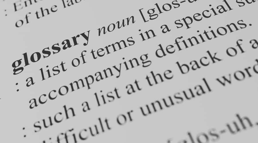 Glossary of ANR ABF Terms